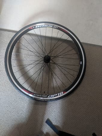 DP18 Road Bike Rear Wheel with Continental Ultra Sport Tire 1