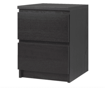 IKEA MALM 2-drawer chest 1