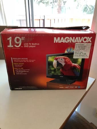 19" Magnavox LCD TV+DVD Player 2