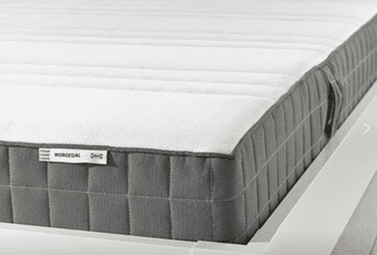 IKEA MORGEDAL Foam Mattress (Firm, Dark Grey, Full Size) 3