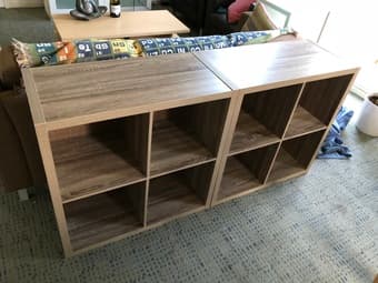 13" 4-Cube Organizer Shelves 1