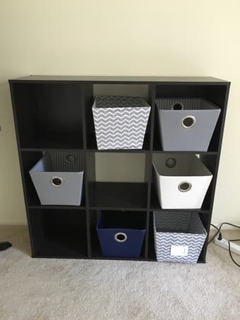 Shelf unit (black) - Used 1