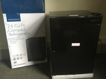 Mini-refrigerator for sale $50 - only 2 months of use! 2