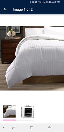 Hotel Style Duvet (LIKE NEW, used only once!) 1