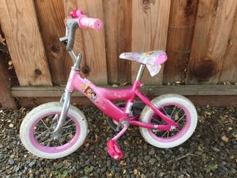 12" princess bike - girls 1