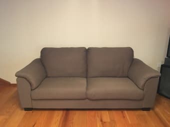 Light Brown Sofa / Couch 2