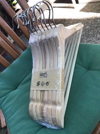 Ikea hangers 1