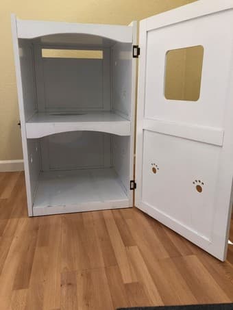 DELUXE SPACE-SAVING CAT LITTER HOUSE 3