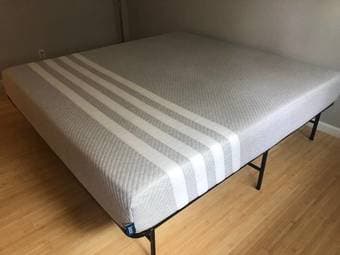 King size leesa mattress + bed frame $350 originally $1300 1