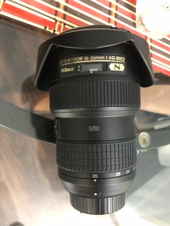 16-35 Nikon wideangle VR lens for FX body camera 1