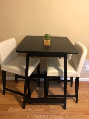 Dining table and high chairs -- LIKE NEW! $250 OBO 1
