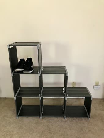 Light, Movable, Stackable Closet Organizer Cubes 1