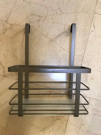 Over-the-Rack/Cabinet Metal Storage Basket 1