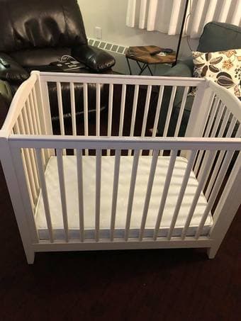 Pottery Barn Kids Mini Crib 2
