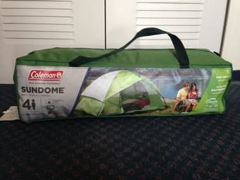 Coleman Sundome 4-Person Dome Tent 1