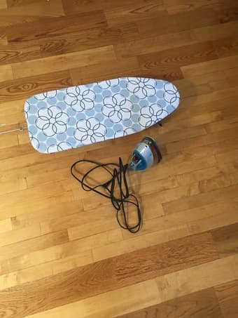 IRON + ironing board min: Sunbeam turbo steam master professional iron 3