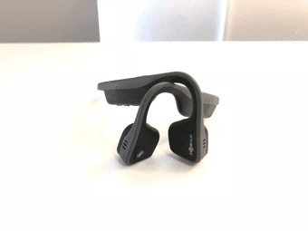 95% new Aftershokz Titanium Open Ear Bone Conduction Headphone 2