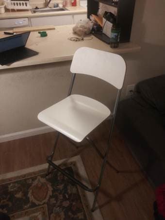 Foldable FRANKLIN Bar Stool for SALE - $10 1