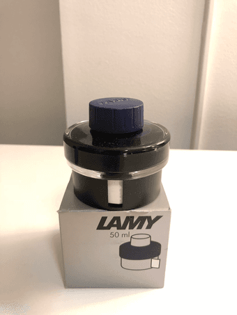 Lamy Blue/Black Ink 1