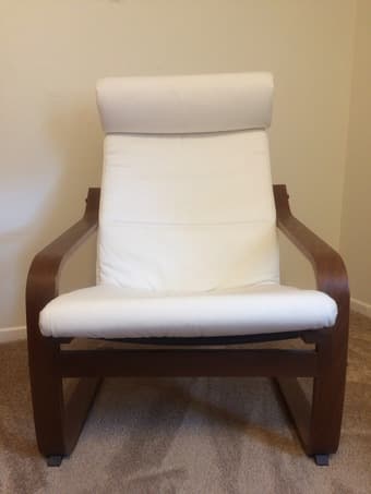 Ikea Cream Poang Chair - Like New 1