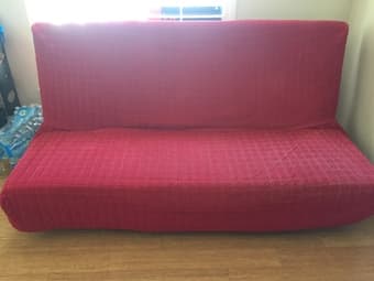 Moving Sale:  IKEA Sofa Bed (Free) pick up on August 27th morning 1