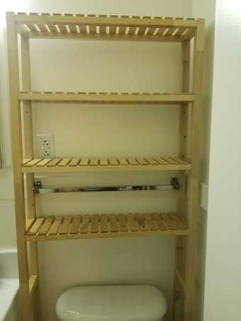 Shelves for bathroom 1