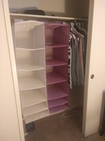 2 IKEA closet organizers (SKUBB) 1