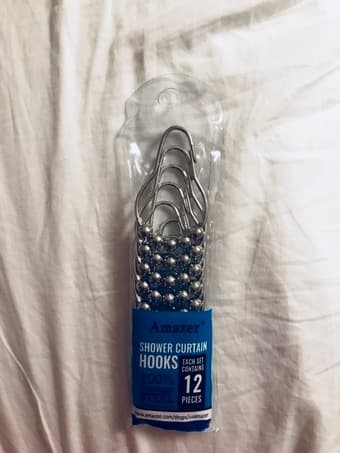 Shower curtain hooks (new) 1