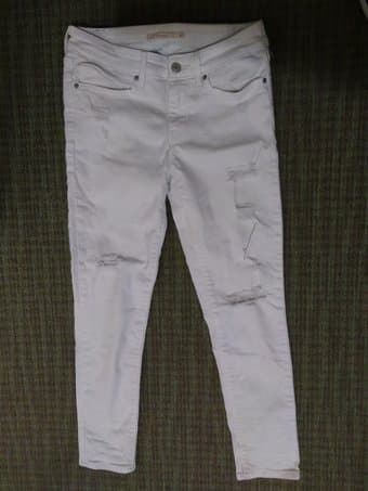 Levi's jeans, denim skirt 2