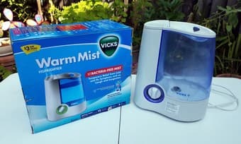 Vicks warm mist humidifier 1