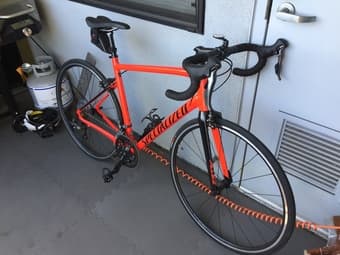 Specialized Allez Road Bike (ridden < 10 times) + Sidi Shoes 1