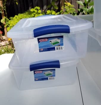 Sterilite Storage Boxes 2