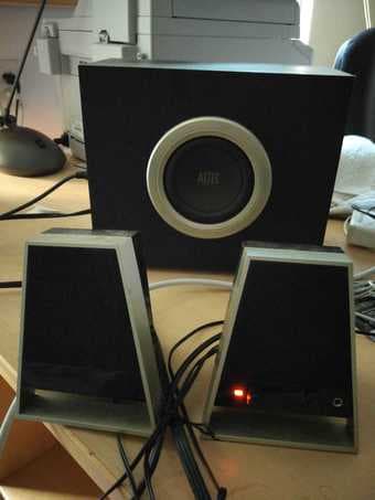 Altec 2.1 Speaker System 1