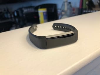 Lightly Used Fitbit Alta - Small, Silver/Black 2