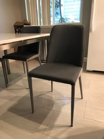 LIKE NEW dining table ($349) + 4x Dining Chairs (4x$89) 3