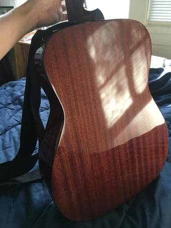 Fender CC-60s Left Handed Acoustic Guitar + Bag 3