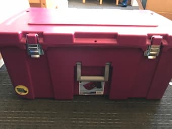 Dorm plastic drawers and trunk 1