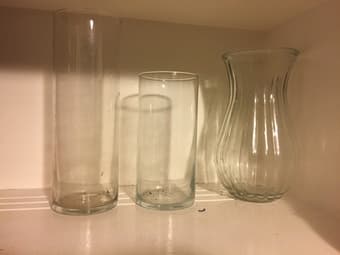 Glass vases 1