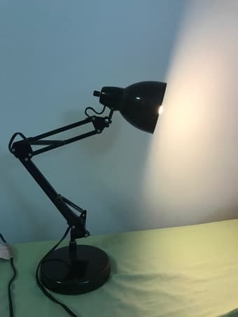 Desk lamp ($10) 1