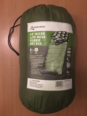 Sleeping bag 1