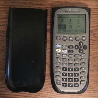 TI 89 Titanium graphing calculator 1