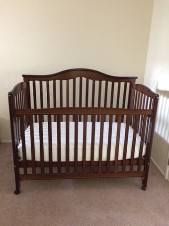Baby crib with mattress for $50 1