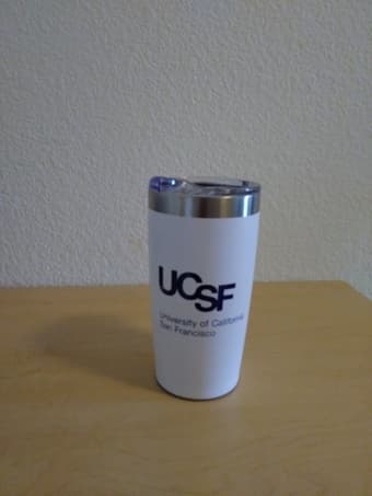 New UCSF logo tumbler 1