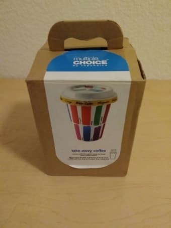 Ceramic coffee take away tumbler 1