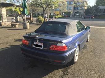 Convertible BMW 325ci 2 Door 2004 $5,600 2
