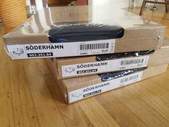 IKEA Soderhamn Covers, Dark Grey, (NEW) 1
