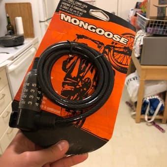 New Unused Bike Cable Lock 1