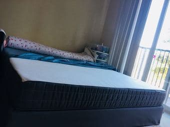 Ikea mattress and matress base 3