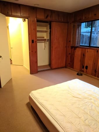 Private bedroom with large closet available now 2