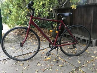 bike+accessories (helmet, u-lock and holder) 1